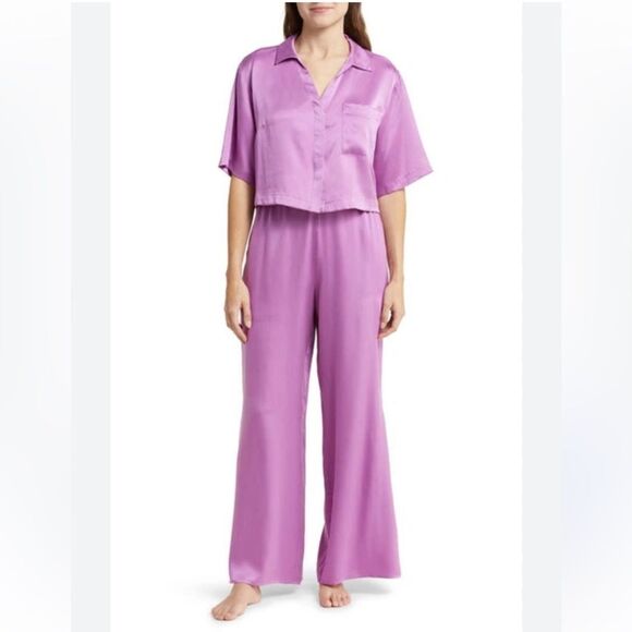 Lunya Washable Silk High Rise Pajama Set - Picture 1 of 6